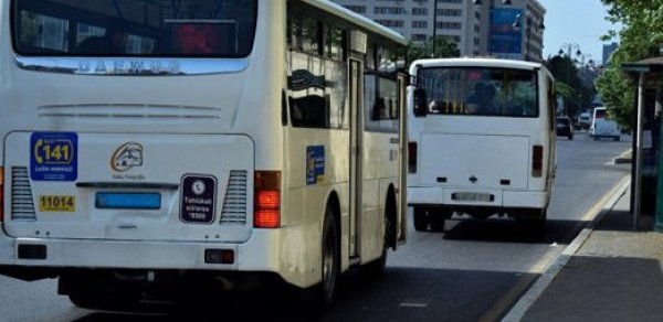 Bu marşrut avtobuslarının hərəkəti dəyişdirilir