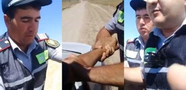 DYP-dən polislə sürücünün mübahisəsi ilə bağlı açıqlama: "İkisi də cəzalandırıldı"