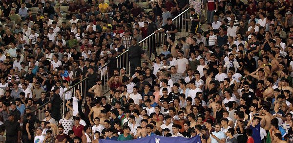 Polisdən təkzib: “Qarabağ”ın oyununda Ermənistan bayrağı dalğalandırılmayıb