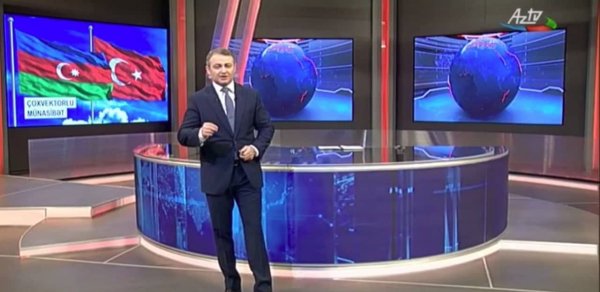 AzTV-də ilk – O, aparıcılıq etdi