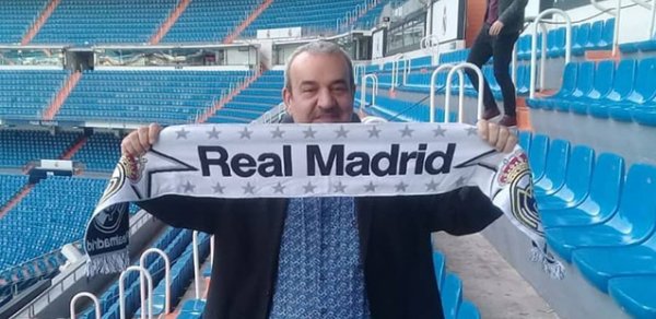 Meyxanaçı Ağamirzə "Real Madrid"in stadionunda - FOTO