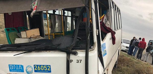 Bakıda 6 nəfərin yaralandığı avtobus qəzası ilə bağlı RƏSMİ AÇIQLAMA 