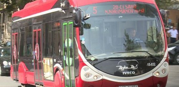 ŞAD XƏBƏR: Bu şəxslər avtobusdan pulsuz istifadə edəcək
