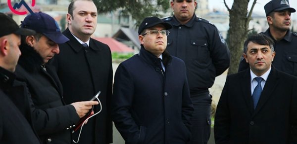 İcra başçısı hadisə yerində - Fotolar