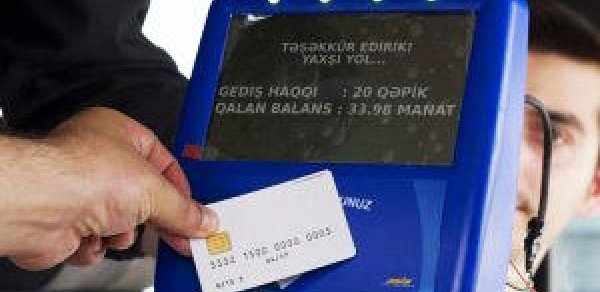 Daha bir marşrutda kartla ödəniş olacaq