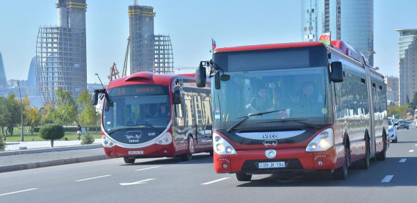 Bakıda bəzi avtobusların hərəkət trayektoriyası dəyişəcək