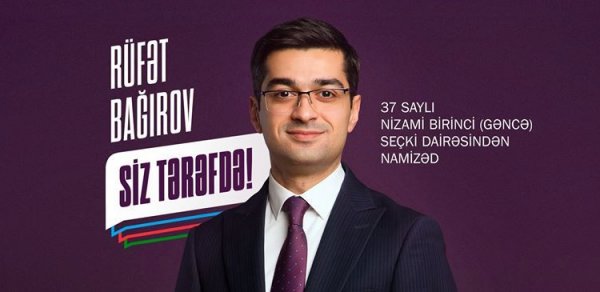 Gəncədə gənc namizəd xüsusi fəallığı ilə seçilir - VİDEO