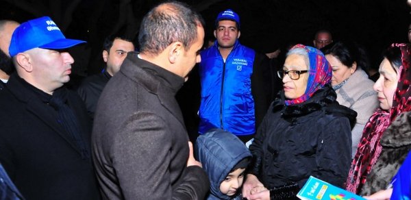 Ramin Əhmədovun maraqlı və fərqli seçki kampaniyası - FOTO