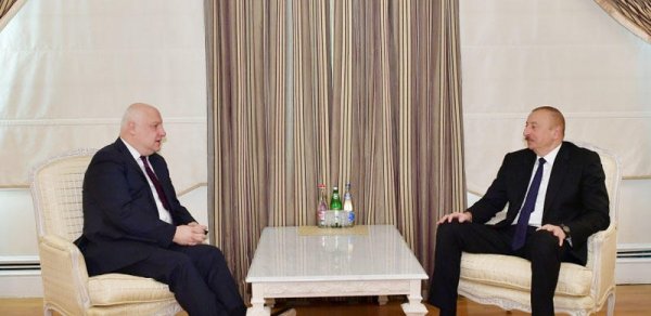 İlham Əliyev ATƏT Parlament Assambleyasının prezidentini qəbul edib