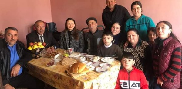Qənirə Paşayeva şəhid ailələrini və müharibə veteranlarını ziyarət edib - FOTOLAR
