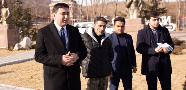 Hacıkənd Qəsəbəsinin sakinləri ilə Müşfiq Cəfərovun görüşü təşkil olundu - FOTOLAR
