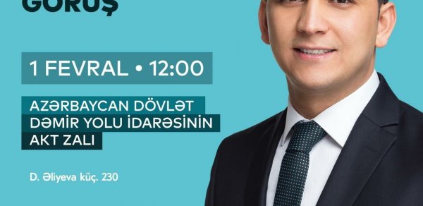Zaur Darabzadə gənclərlə görüş keçirəcək - VİDEO