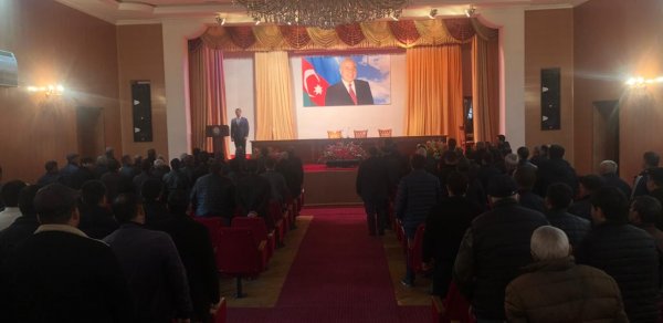 Fuad Cəfərlinin seçicilərlə ilk görüşü keçirilib - FOTOLAR