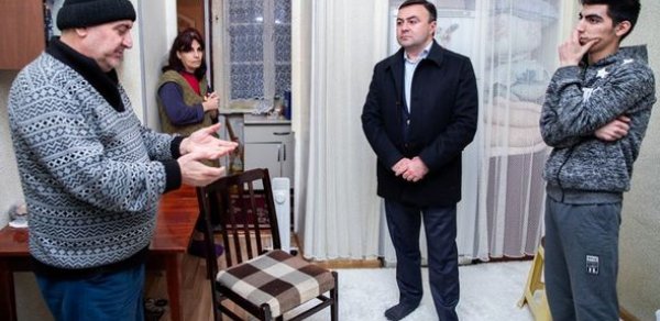 Elnur Allahverdiyev Qarabağ qazilərinin qonağı oldu - FOTO