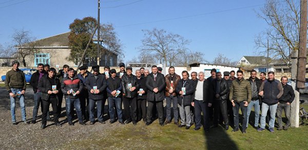Daha 7 kənd xaçmazlı namizəd Vasif İsrafilovu dəstəklədi - Fotolar