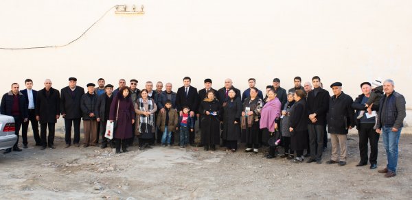 Müşfiq Cəfərovun təbliğat-təşviqat kampaniyasına eyni dairədən olan deputatlığa namizəd Üzeyir Əliyev də qoşuldu - FOTOLAR