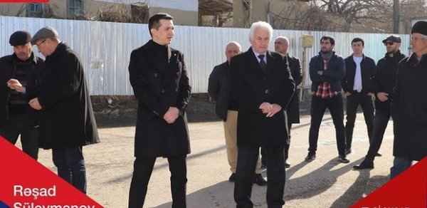 Rəşad Süleymanov: “Heç bir millət vəkilinə ehtiyac yoxdur ki, su, elektrik və ya qaz xətti çəksin” - FOTO