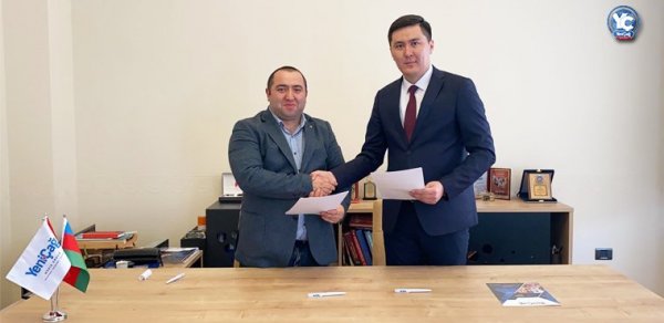“Yeni Çağ” Media Qrupu və tanınmış Qazaxıstan saytları əməkdaşlıq Memorandumu imzaladı - FOTOLAR
