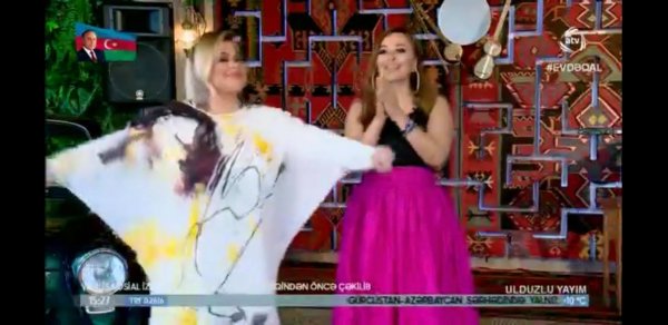 ATV #evdəqal həştəqini loqosu ilə eyniləşdirdi