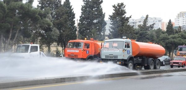 Bakıda gücləndirilmiş dezinfeksiya işləri aparılacaq