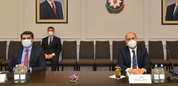Təhsil naziri Türkiyə səfiri ilə görüşdü — FOTOLAR