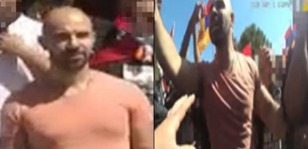 Los-Anceles polisi konsulluq qarşısında azərbaycanlılara hücum edən erməniləri axtarışa verdi