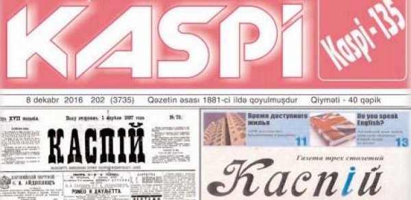 "Kaspi" qəzeti bağlanıb? - Baş redaktordan açıqlama 