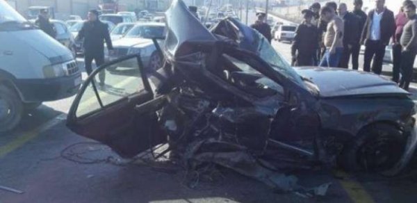 Salyanda yol qəzası baş verib, xəsarət alan var
