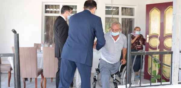 Naftalanda imtiyazlı ailələrin sosial problemlərinin həlli istiqamətində tədbirlər görülür - FOTOLAR