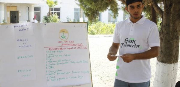“Gənc Fermer” layihəsinin iştirakçıları üçün ilk təlim təşkil edilib - FOTO