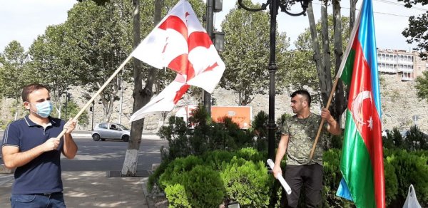 Tbilisidə Azərbaycana dəstək aksiyası keçirilir