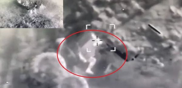 Ordumuzun dron-kamikadzesinin gizlənməyə çalışan düşmənləri məhv etməsinin görüntüləri - ANBAAN VİDEO