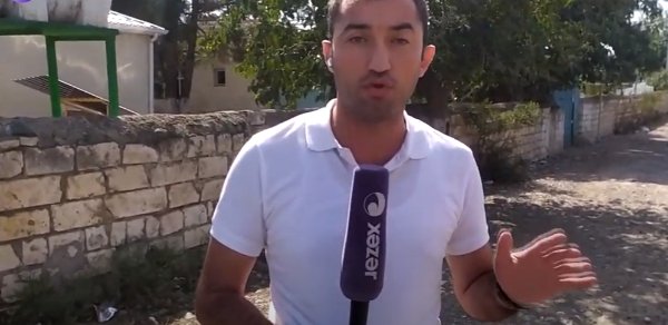 "Xəzər TV"nin əməkdaşları düşmən atəşinə məruz qaldılar - VİDEO