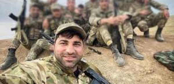 Ermənilər cəbhəyə gedən Kamil Zeynallını hədəf aldı - FOTO