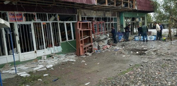 Ermənistanın atəşləri nəticəsində Azərbaycandakı mülki obyektlərdə yanğınlar baş verib