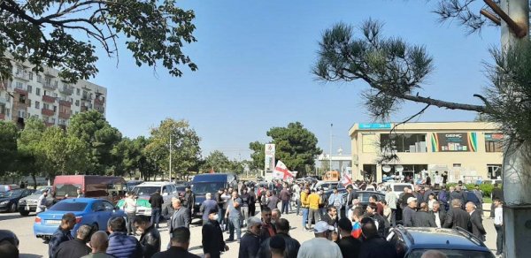 Gürcüstanda “Qarabağ Azərbaycandır!” yürüş-mitinqi keçirilib - FOTO