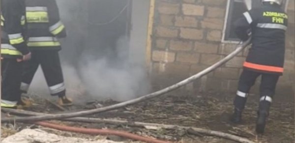 Ermənlərin atdığı mərmilər mülki obyektlərdə yanğınlara səbəb olub