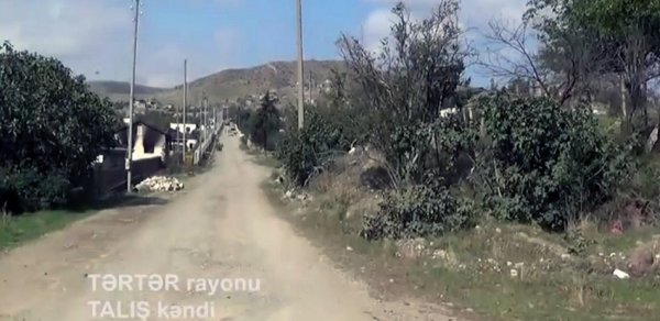 İşğaldan azad olunan Talış kəndinin - Videogörüntüsü