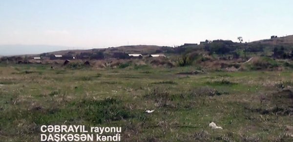 Cəbrayıl rayonunun işğaldan azad olunan Daşkəsən kəndinin videogörüntüsü -VİDEO