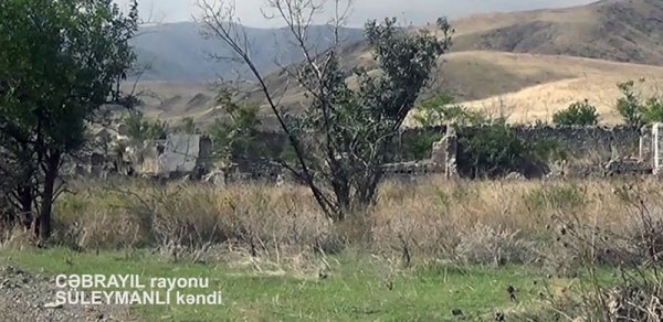 İşğaldan azad olunmuş daha bir kəndin görüntüsü  - VİDEO