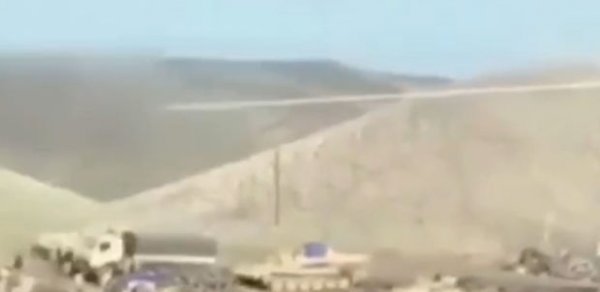 Ermənilər döyüş texnikalarını qoyub qaçır - VİDEO