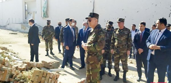 Kəmaləddin Heydərov Gəncəyə getdi - Foto