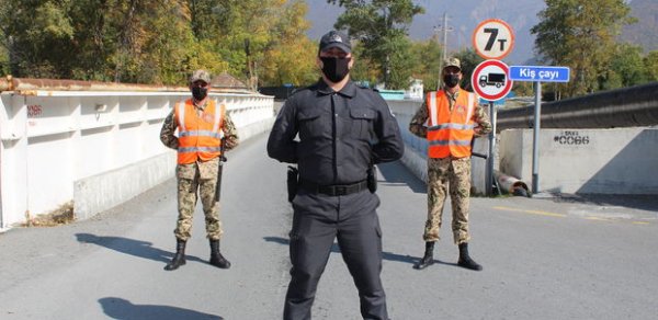 Şəkidə polis postları quruldu