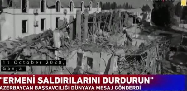 “Haber Global” ermənilərin Gəncədə törətdikləri terror aktı ilə bağlı videoçarx yayımladı - VİDEO