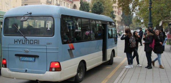 Azərbaycanda bəzi yerlərdə ictimai nəqliyyatın hərəkəti dayandırılacaq