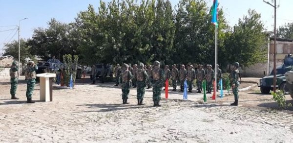 İşğaldan azad olunan sərhəd zastavalarımız üzərində dövlət bayrağımız ucaldıldı - FOTO