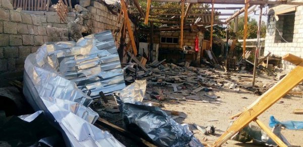 Düşmən Ağdamı atəşə tutub, evə və mağazaya ziyan dəyib