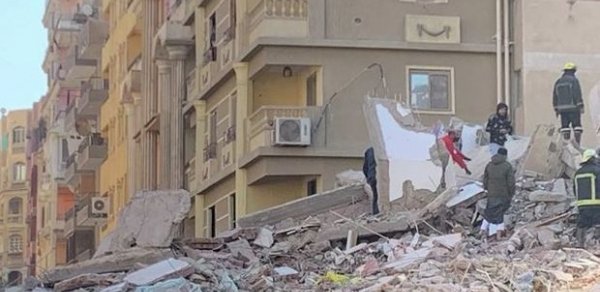 Misirdə yaşayış binasının uçması nəticəsində ölənlərin sayı 25-ə çatıb