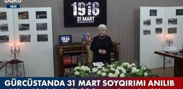 Gürcüstanda azərbaycanlıların soyqırımı günü anılıb – VİDEO