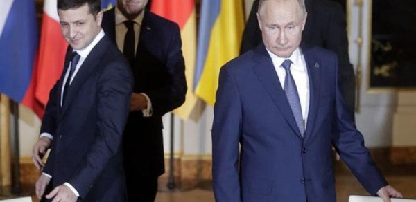 Zelenski Putinə müraciət edib